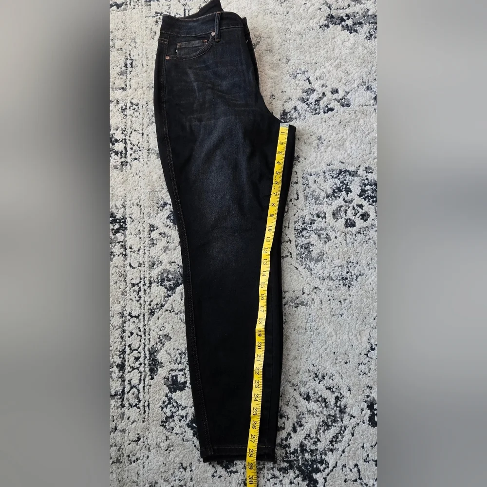 Judy Blue Womens 14W Black JB88768 BK Skinny Fit Denim Pants - Picture 12 of 14